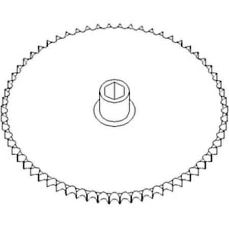 Aftermarket Auger Drive Sprocket Assembly COD70-0068
